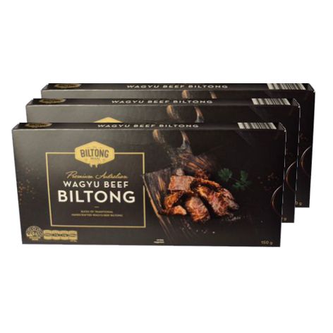 Premium Wagyu Biltong Gift Box 3- Pack (150g x 3)